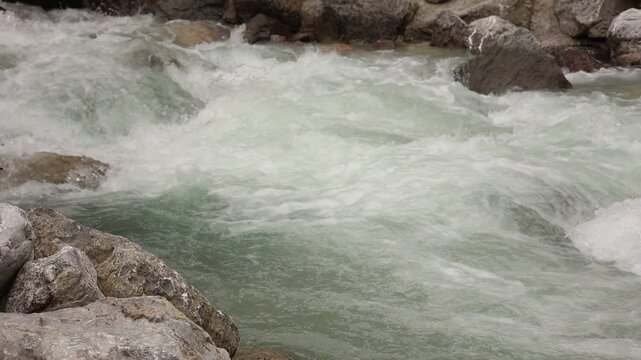 Partnach Gorge in Garmisch-Partenkirchen, in Bavaria, Germany