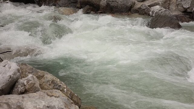Partnach Gorge in Garmisch-Partenkirchen, in Bavaria, Germany