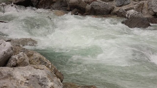 Partnach Gorge in Garmisch-Partenkirchen, in Bavaria, Germany