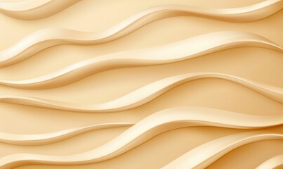 Obraz premium Abstract flowing wave pattern beige texture background for decoration