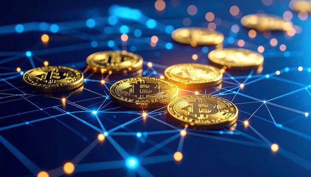 Golden coins on network