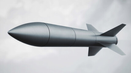 Modern Cruise Missile Close-Up