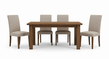 table and chairs
