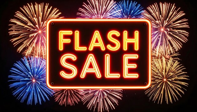 Flash Sale Fireworks - Powered by Adobe