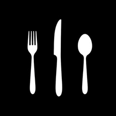 fork spoon and knife