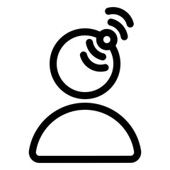 Fototapeta premium headache icon