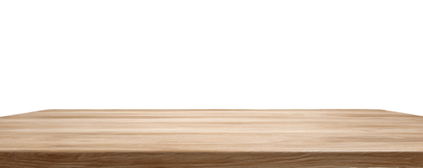 Wood tabletop against black background