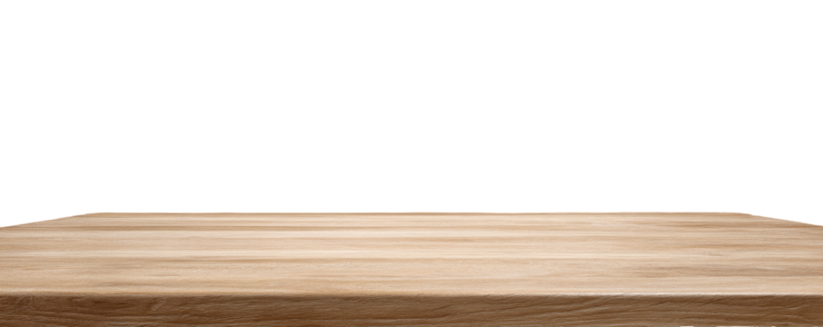 Wood tabletop against black background