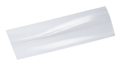 Clear adhesive tape strip isolated on white background PNG