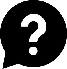 Question mark flat icon for apps and websites.question mark symbol. Inquiry, Help, Uncertainty, FAQ Symbol, Support, Problem-Solving, Decision-Making, Confusion, and Knowledge Concept Illustration