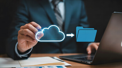Efficient cloud data transfer solution for seamless digital file management