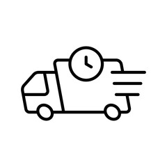 Fast Shipping icon vector design templates simple and modern concept