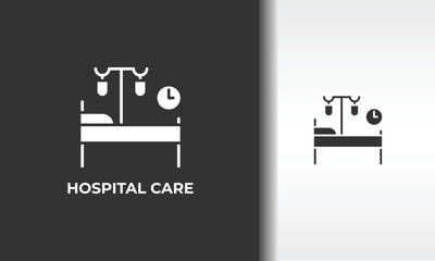Hospital Care Vector, Icon Or Logo Sign Isolated Symbol Illustration