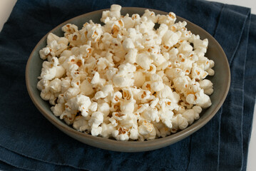 White Cheddar Pop Corn in a Bowl