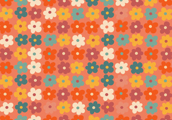 seamless pattern with colorful circles