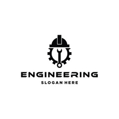 industrial construction logo icon design
