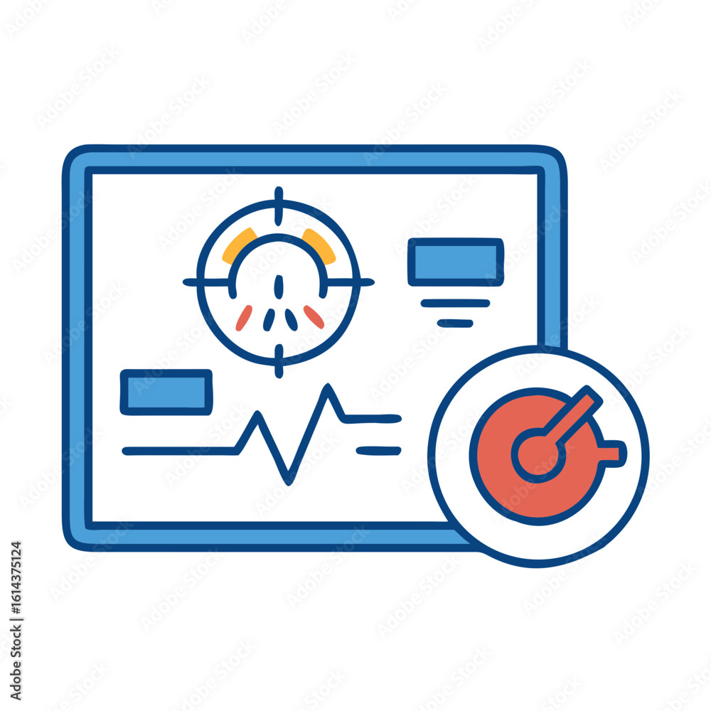 Poster a colorful diagram showcases the complexity of technical data analysis. emphasizing precision and in