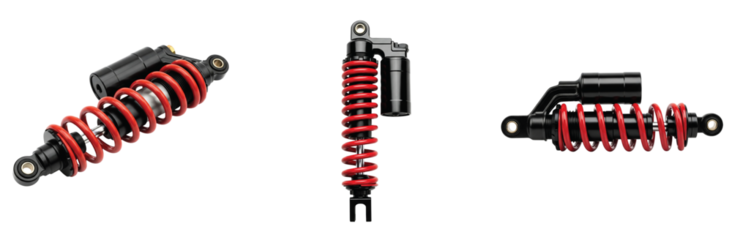 Showcasing Suspension Springs, Industry Context, Product Photography, Studio Environment
