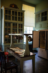 interior of a old kitchen