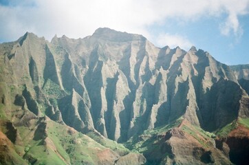 view of the mountains