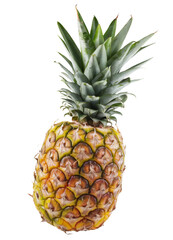 fresh pineapple isolated on white background