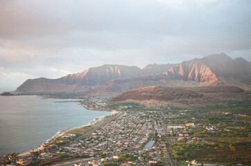 view from the top of the mountain