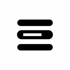 Obraz premium Hamburger Menu Icon Simple, Clean Design for Websites and Apps