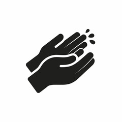 Conceptual vector icon illustrating essential hand hygiene for health and wellness, symbolizing disease prevention and public safety through proper handwashing practices.