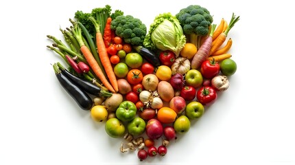 fresh vegetables and fruits