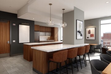 Modern Apartment Kitchen Interior Design