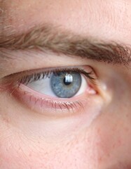 Close-up of a person's eye
