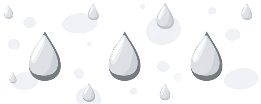 Simple water droplets pattern - Powered by Adobe