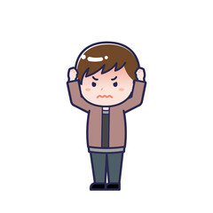 私服の10代／ななめ／男性 27