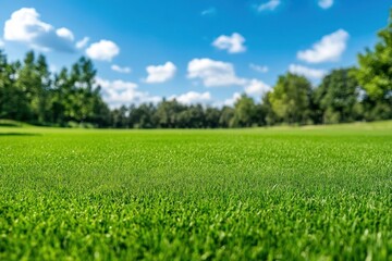 Fototapeta premium Grass sky landscape outdoors.