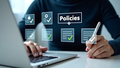 Digital policies and compliance checklist document