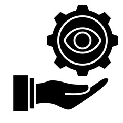 Vision Setting  Icon Element For Design
