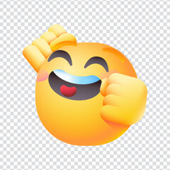 Enthusiastic Emotion Icon 1