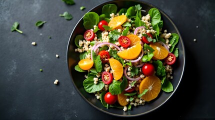fresh vegetables on a plate