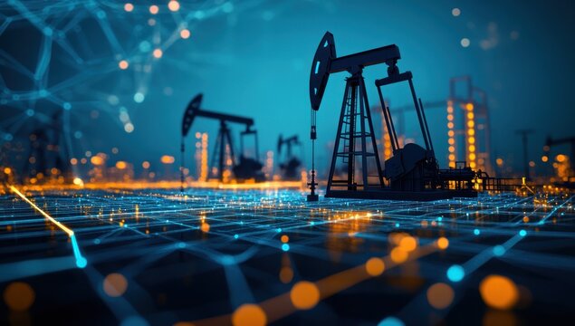 Oil Pump Jack Digital Network: Industry 4.0 Revolutionizing Energy