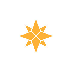 Star Logo Icon Element