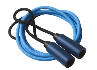 jump rope isolated on white background.