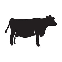 cow silhouette