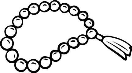 Islamic hand-drwan element

