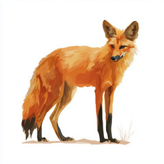 maned wolf 