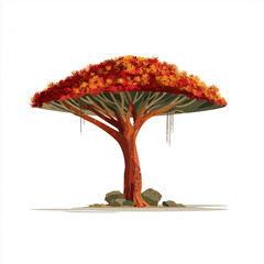 Alien-like Dragon Blood Tree 