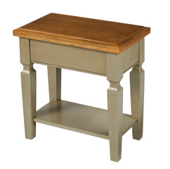 Wooden Texture Dining Single Table On PNG Transparent Background. Cut-Out Clipping Path With Adobe Photoshop Pen Tool . PNG Transparent Table 