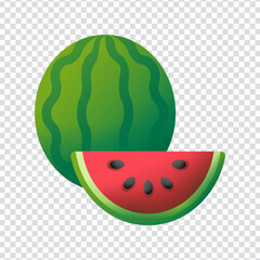 Watermelon Fruit Icon