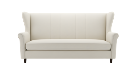 Elegant White Couch Sofa for Living Room Interior Decor
