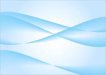 ウェーブ　曲線　抽象　イメージ　青　波　水　海　背景