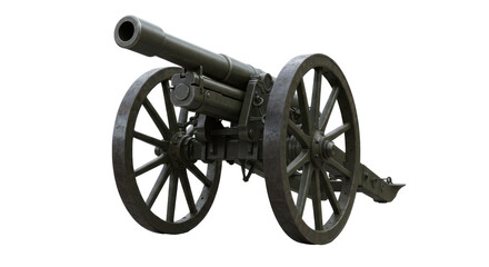 Historical artillery piece on display, showcasing intricate details and craftsmanship